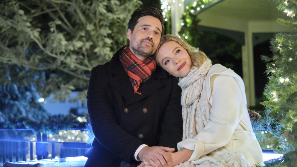 Brett Dalton and Eloise Mumford in One December Night