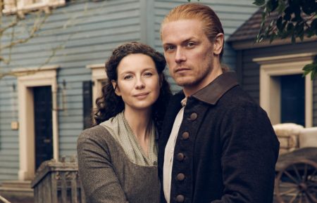 Outlander Season 6 Caitriona Balfe and Sam Heughan as Claire and Jamie