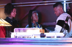 Kai N. Ture, Teshi Thomas, and Lucius Baston in Queens