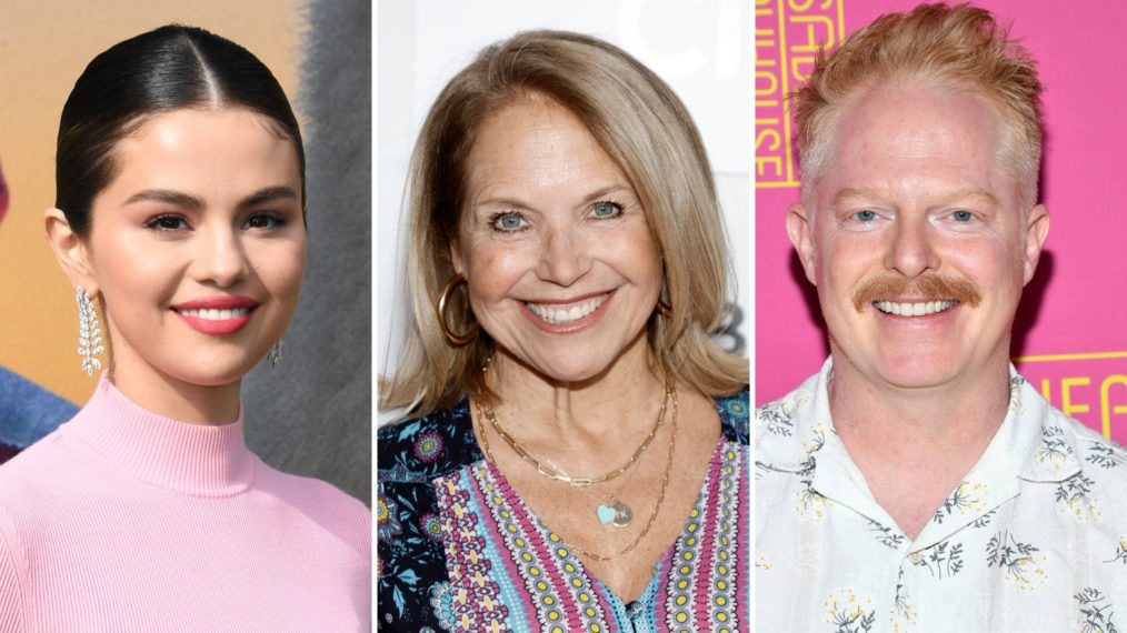 Selena Gomez, Katie Couric, and Jesse Tyler Ferguson