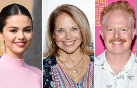 Selena Gomez, Katie Couric, and Jesse Tyler Ferguson