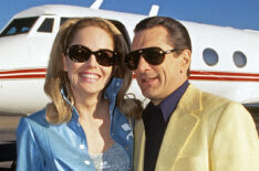 Casino - Sharon Stone, Robert De Niro, 1995, at the airport