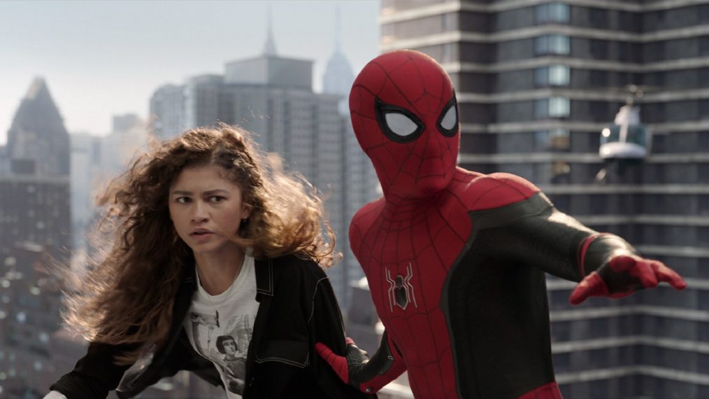 Spider-Man No Way Home Zendaya and Tom Holland 