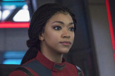 Sonequa Martin-Green as Burnham in Star Trek Discovery