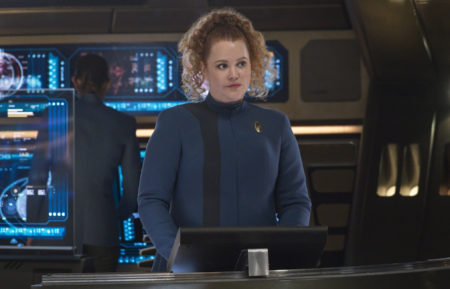 Mary Wiseman as Tilly in Star Trek Discovery