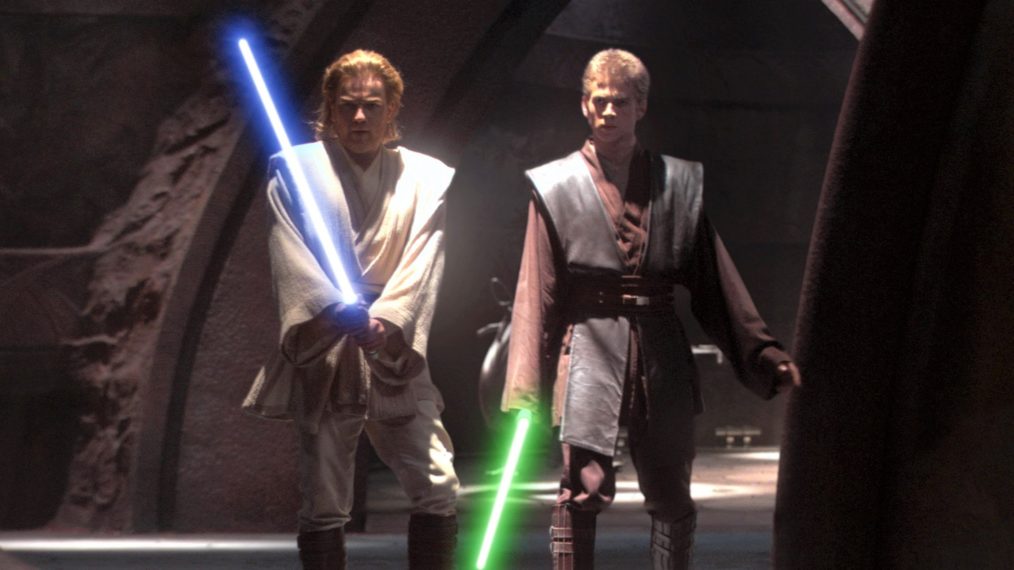 Star Wars Obi-Wan Kenobi, Ewan McGregor and Hayden Christensen 