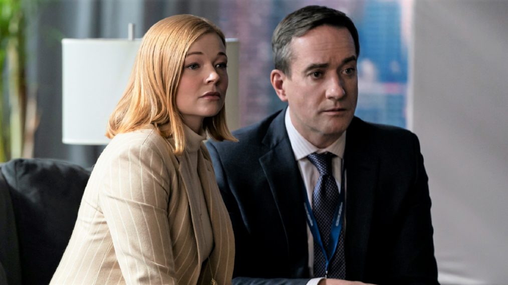 Succession - Season 3 - Sarah Snook and Matthew Macfadyen