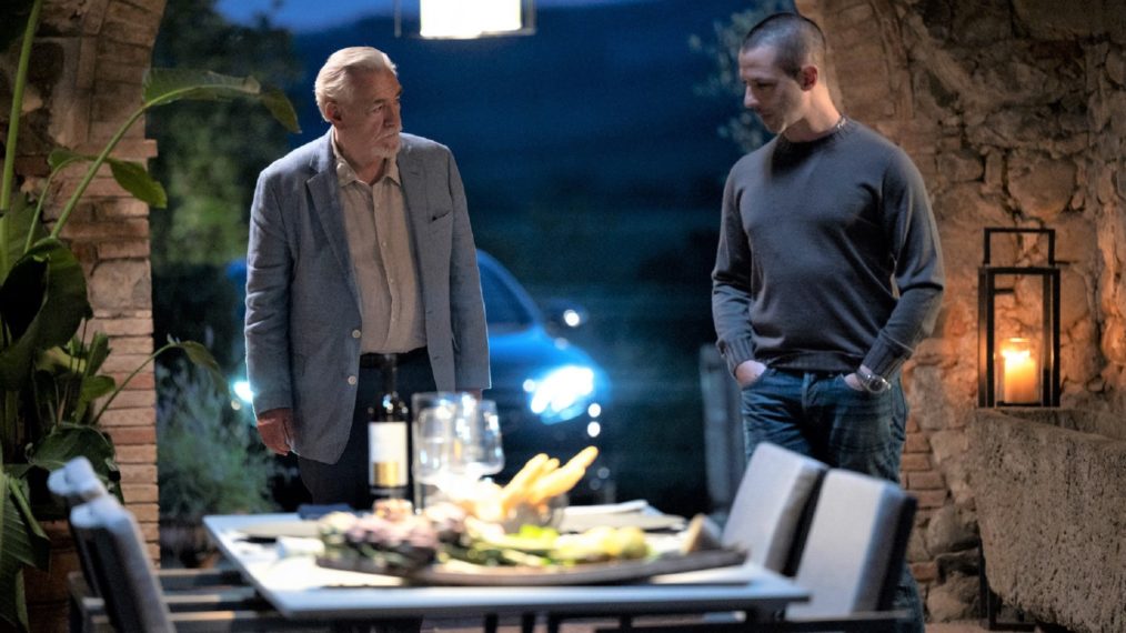 Succession Season 3 Brian Cox and Jeremy Strong