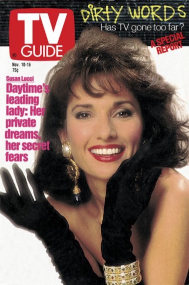 Susan Lucci, TVGM Cover, November 10, 1990, 'All My Children'