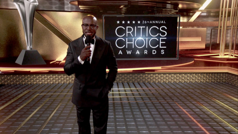 Taye Diggs at Critics Choice Awards