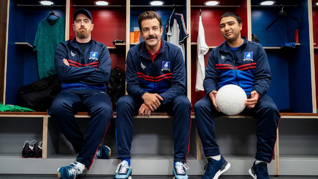 Ted Lasso - Brendan Hunt, Jason Sudeikis, and Nick Mohammed