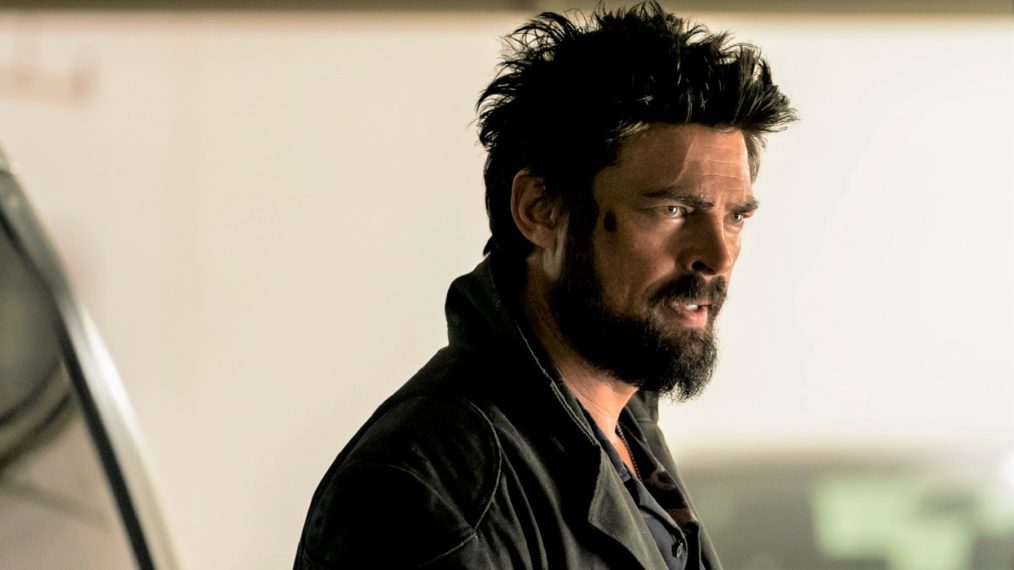 Karl Urban as diabolical Billy Butcher in The Boys