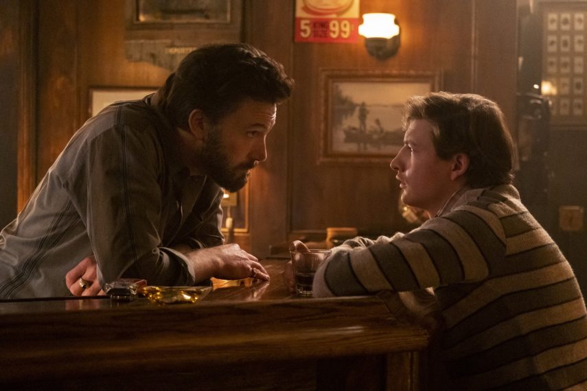 The Tender Bar Ben Affleck and Tye Sheridan 