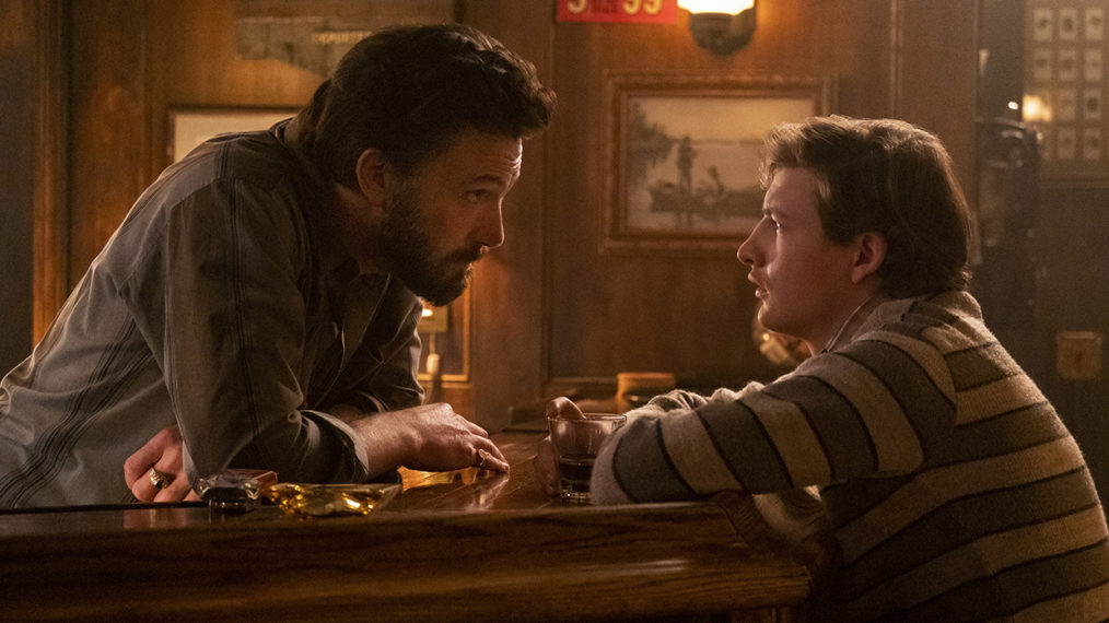 Ben Affleck, Tye Sheridan in The Tender Bar