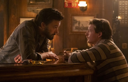 Ben Affleck, Tye Sheridan in The Tender Bar