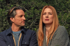 Martin Henderson as Jack, Alexandra Breckenridge as Mel in Virgin River