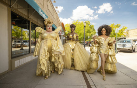 Eureka, Bob the Drag Queen, Shangela in We're Here