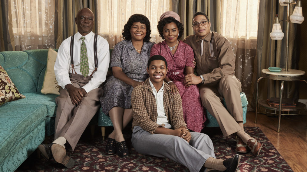 'Women of the Movement,' ABC Limited Series, Glynn Turman as Mose Wright, Tonya Pinkins as Alma Carthan, Cedric Joe as Emmett Till, Adrienne Warren as Mamie Till-Mobley, Ray Fisher as Gene Mobley