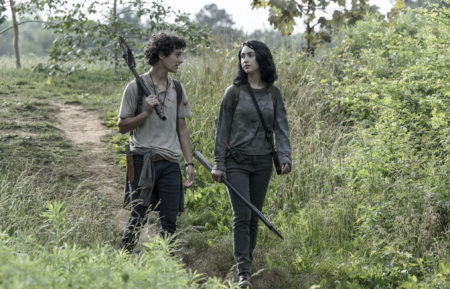 Nicolas Cantu as Elton, Alexa Mansour as Hope, The Walking Dead: World Beyond Season 2, Episode 10