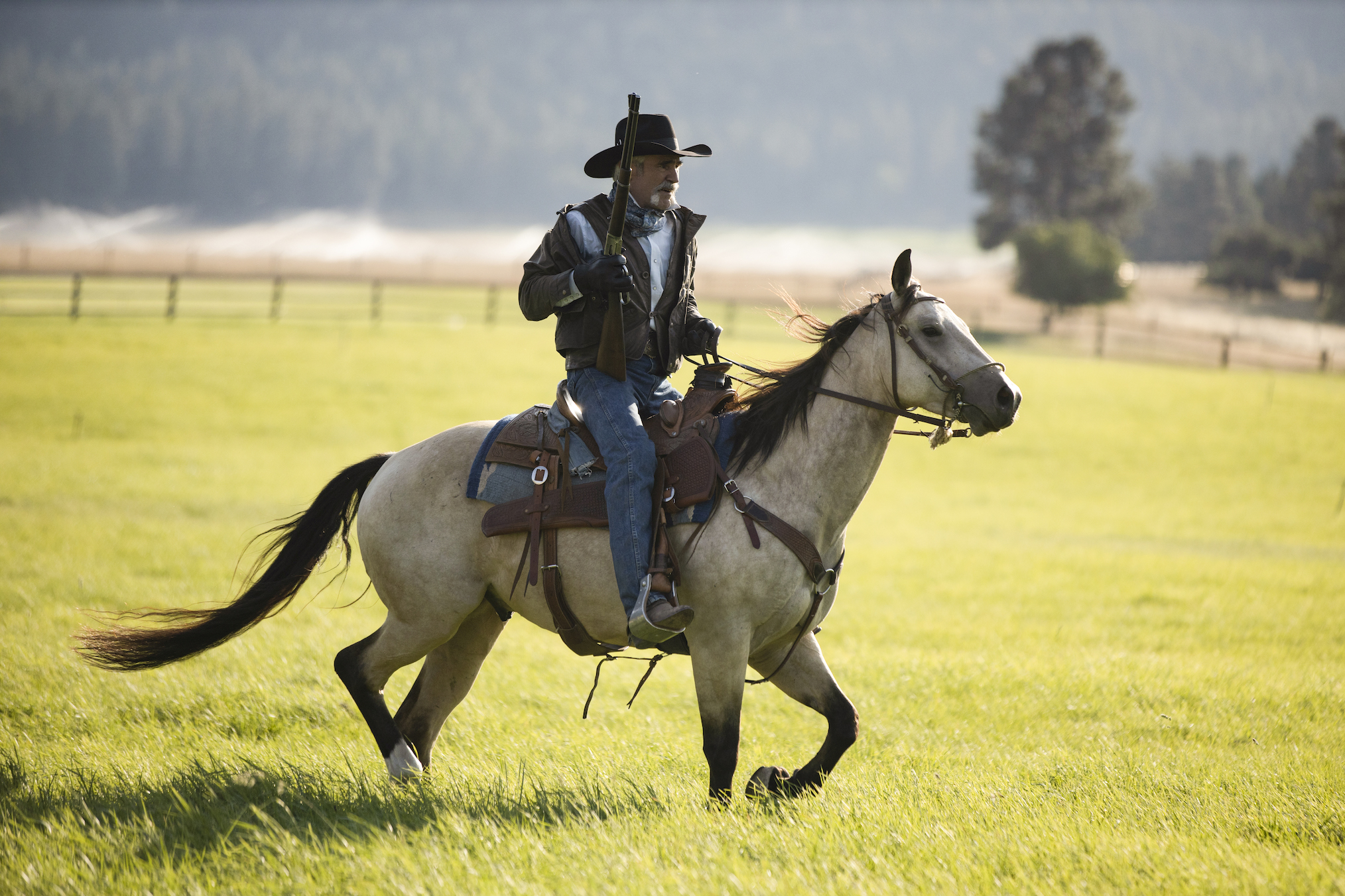 Forrie J. Smith as Lloyd in Yellowstone