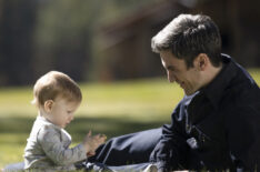Wes Bentley as Jamie with his son in Yellowstone