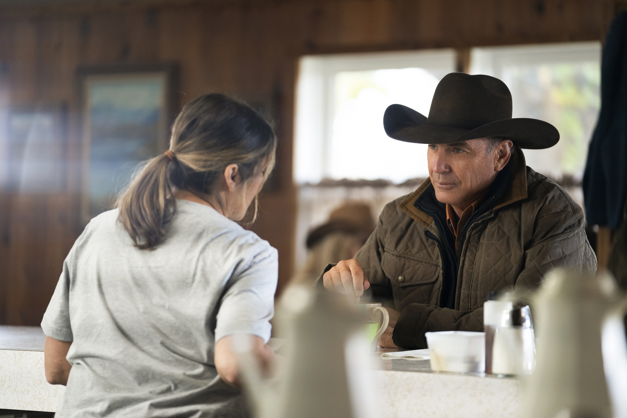 Kevin Costner as John in Yellowstone