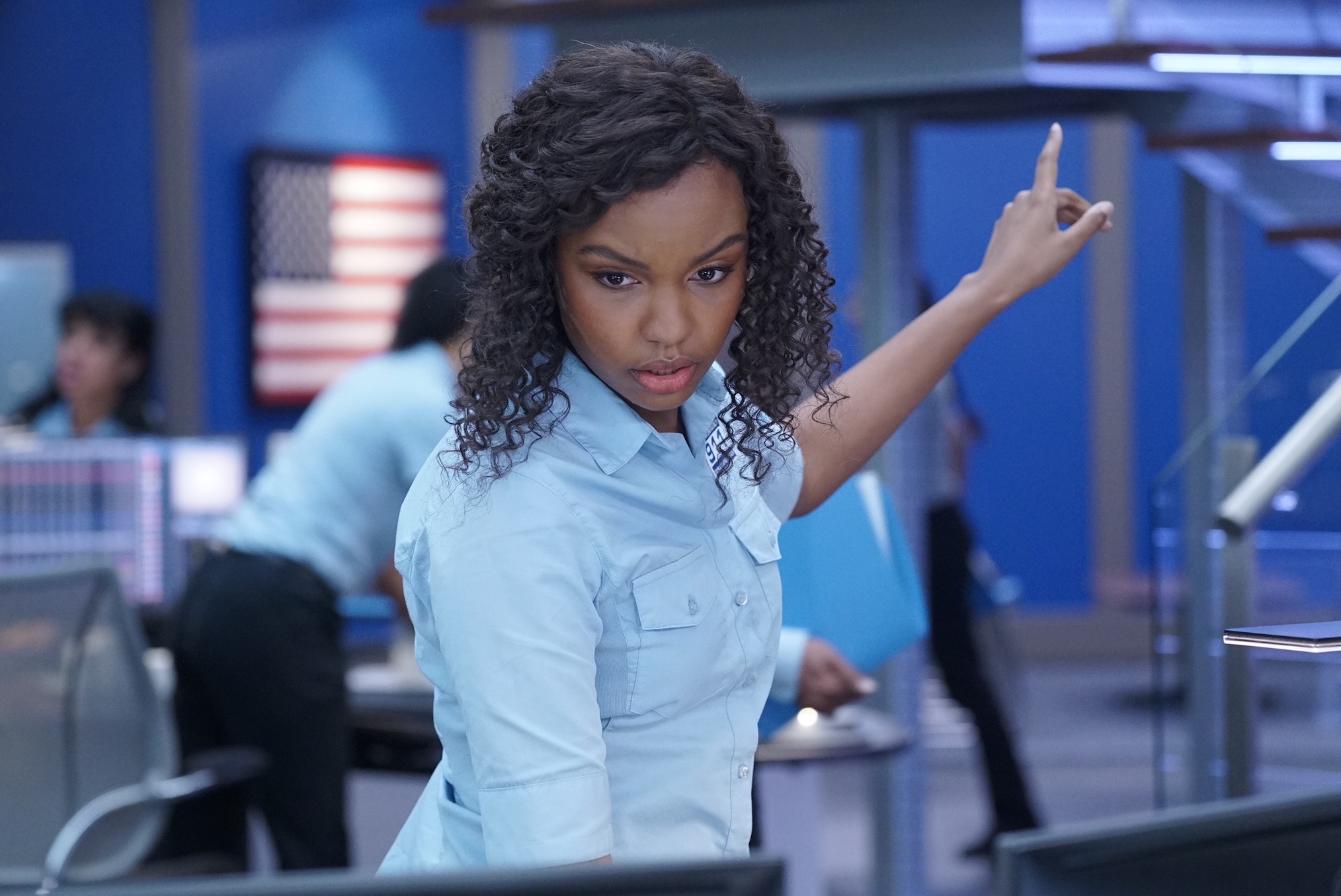 Sierra McClain as Grace in 9-1-1 Lone Star