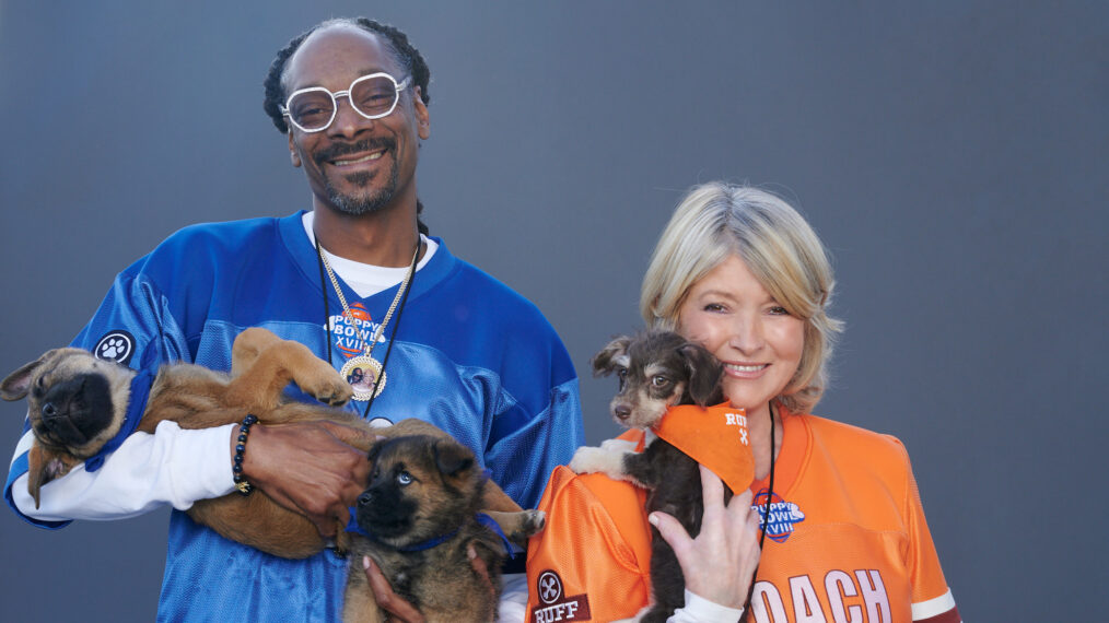 'Puppy Bowl XVIII,' Animal Planet & Discovery+, Snoop Dogg, Martha Stewart