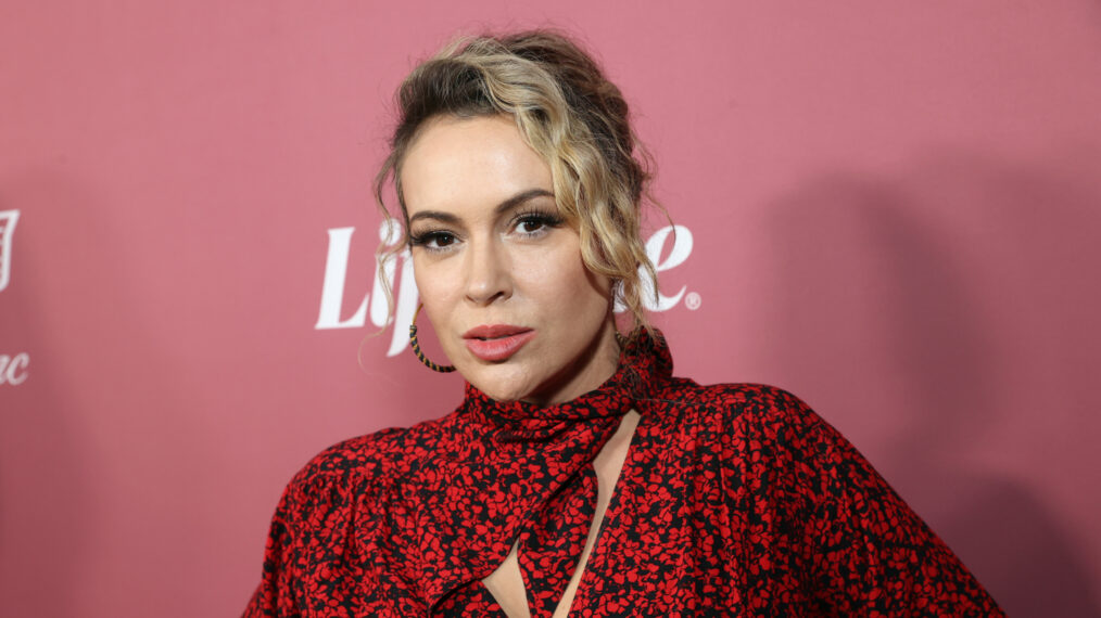 Alyssa Milano attends Variety's Power of Women