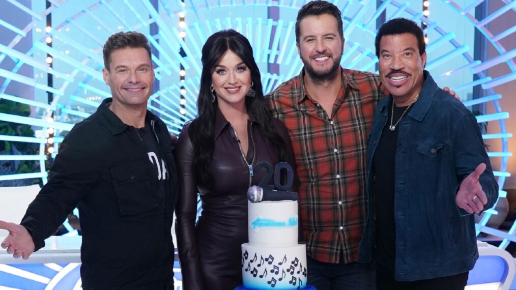 American Idol - Ryan Seacrest, Katy Perry, Luke Bryan, and Lionel Richie - Season 20