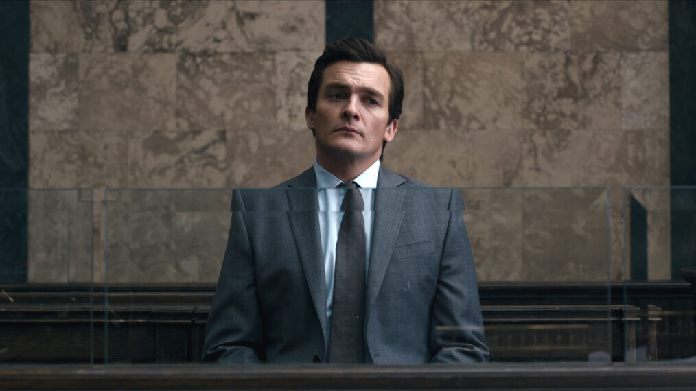 Rupert Friend as James in Anatomy of a Scandal