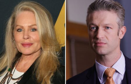 Beverly D'Angelo, Peter Scanavino as Carisi in Law & Order SVU