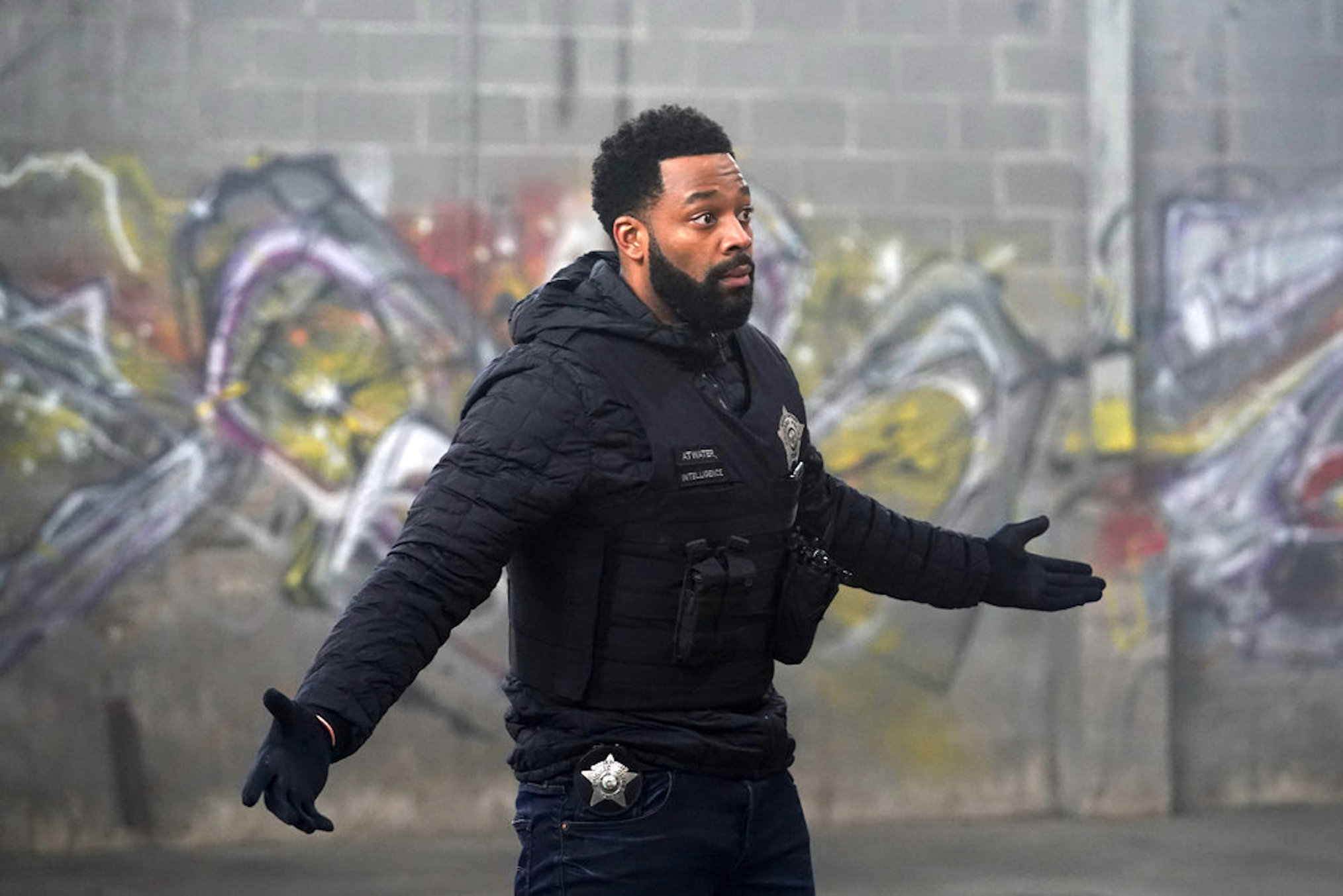 LaRoyce Hawkins as Kevin Atwater in Chicago PD