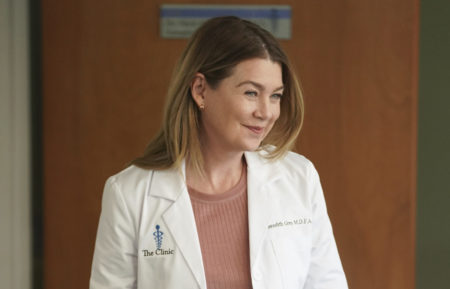 Ellen Pompeo as Meredith in Grey's Anatomy