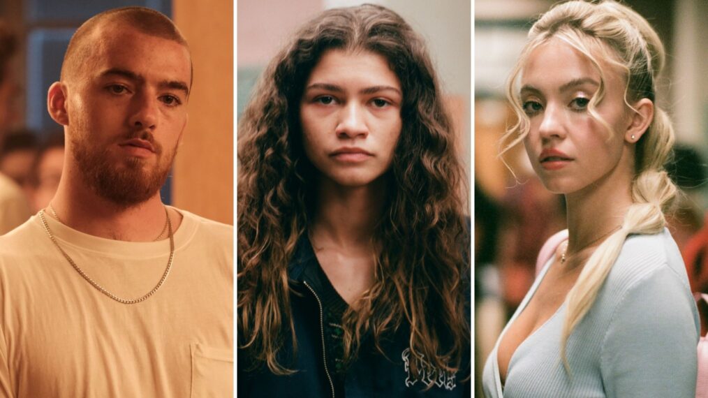 Euphoria Season 2 Angus Cloud, Zendaya, Sydney Sweeney