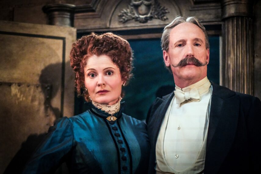 ghosts elias woodstone Ghosts Season 1 Rebecca Wisocky and Matt Walsh