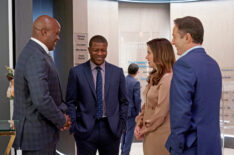 Evan Parke as Byron Kingsley, Edwin Hodge as Malcolm A. Kingsley, Sophia Bush as Dr. Sam Griffith, Jason Isaacs as Dr. Rob 'Griff' Griffith