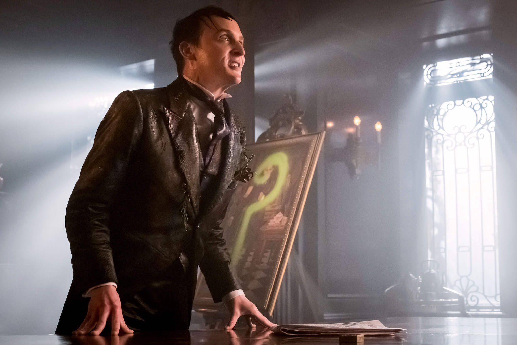 Robin Lord Taylor as Penguin in Gotham