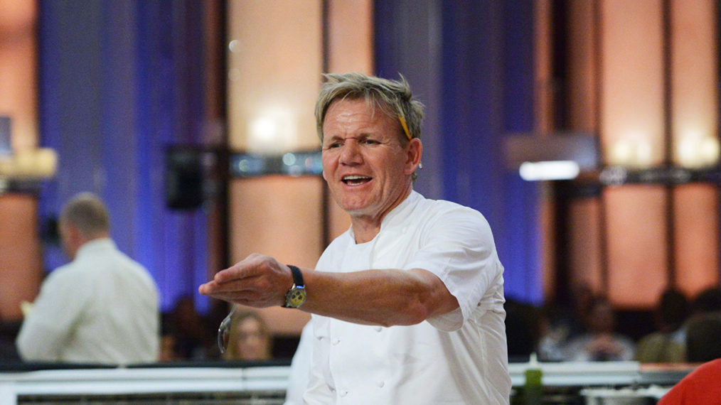 Hell's Kitchen - Gordon Ramsay in 'Chefs Compete, Part 2' - Season 11, Episode 2