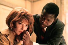 'In the Heat of the Night,' 1967, Lee Grant, Sidney Poitier