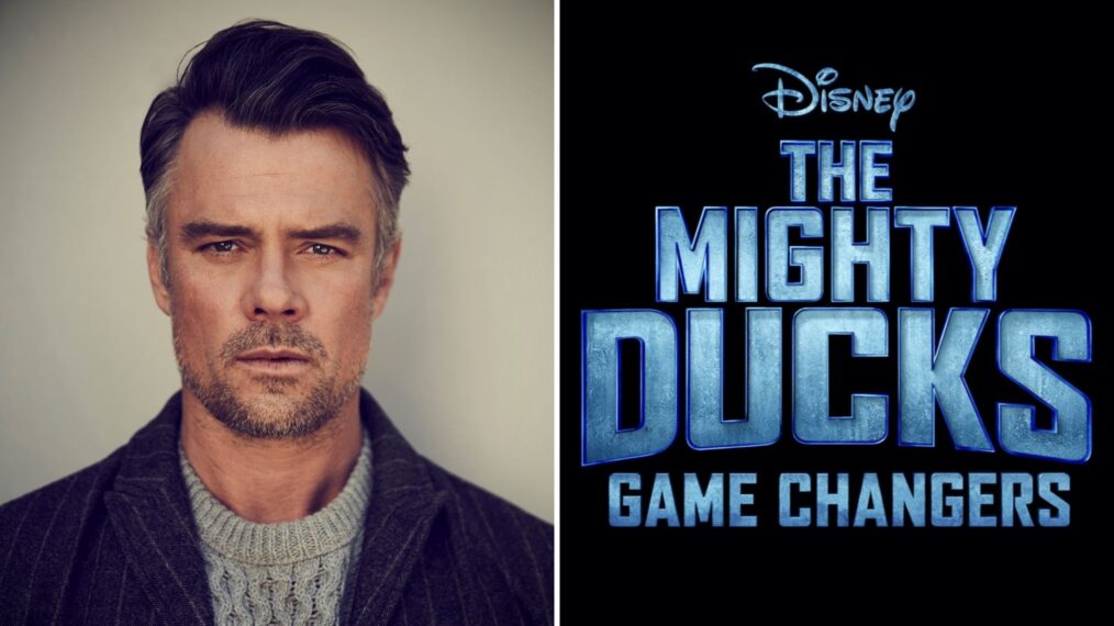 Josh Duhamel, The Mighty Ducks Game Changers logo