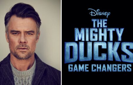 Josh Duhamel, The Mighty Ducks Game Changers logo