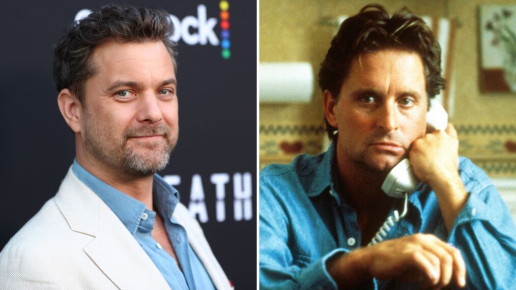 Joshua Jackson, Michael Douglas in Fatal Attraction