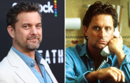 Joshua Jackson, Michael Douglas in Fatal Attraction