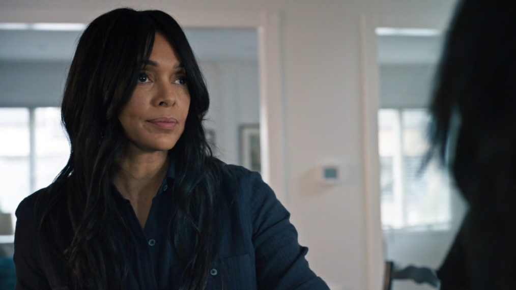 Tamara Taylor as Angela in Law & Order Organized Crime