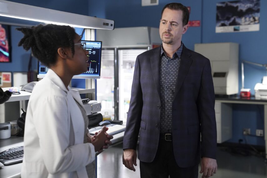 NCIS Diona Reasonover and Sean Murray 