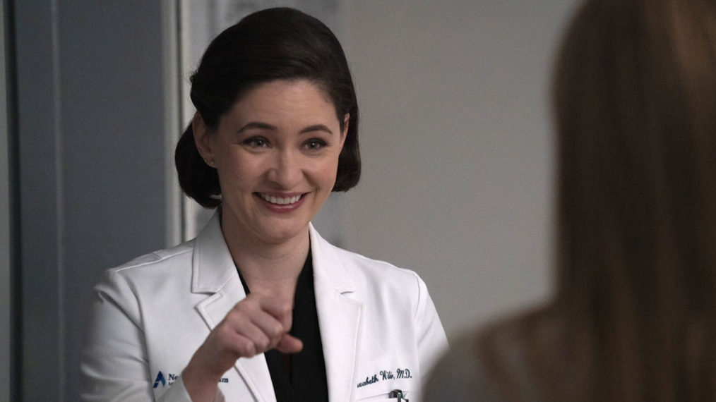 Sandra Mae Frank as Dr. Elizabeth Wilder in New Amsterdam