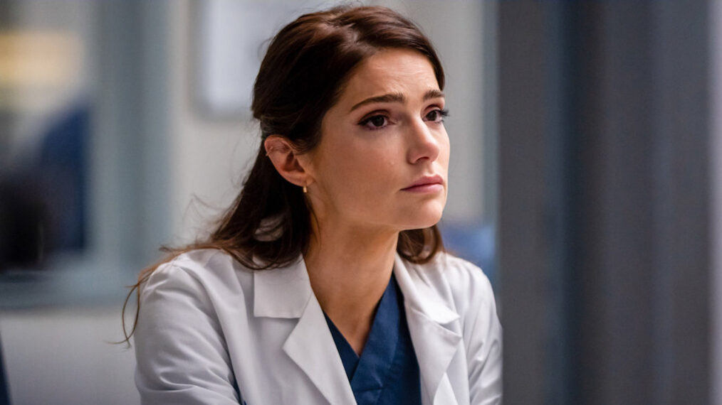 Janet Montgomery as Dr. Lauren Bloom in New Amsterdam