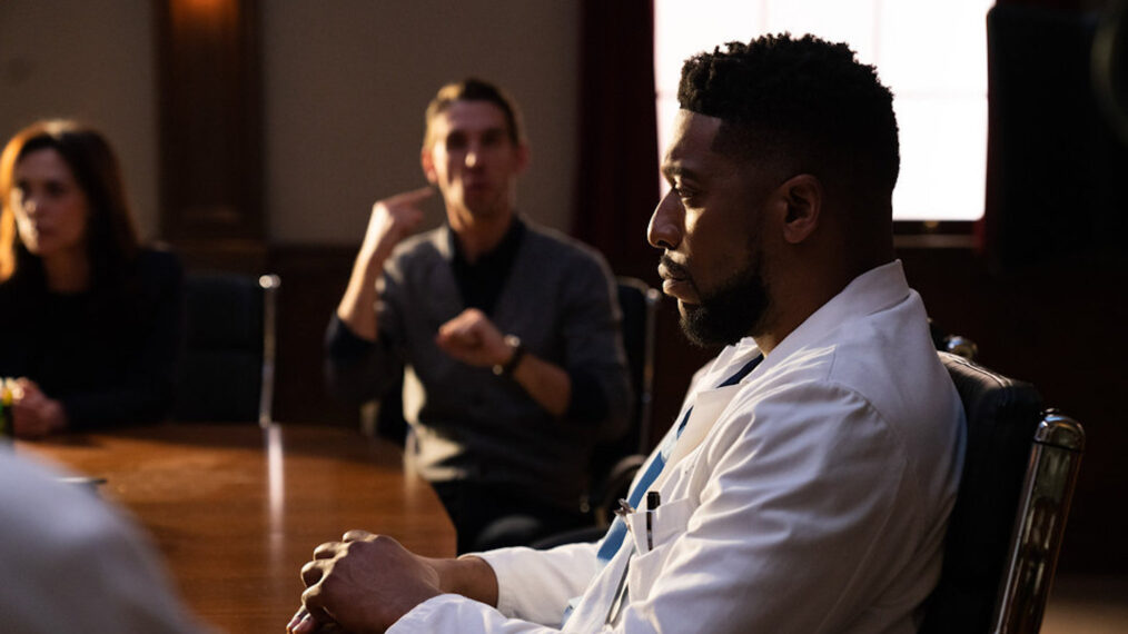 Jocko Sims as Dr. Floyd Reynolds in New Amsterdam