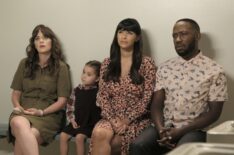 New Girl - Zooey Deschanel, Hannah Simone, and Lamorne Morris